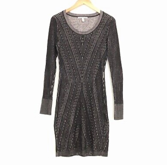 Victoria Secret Long Sleeve Knit Sweater Dress- Size Large - Picture 2 of 10